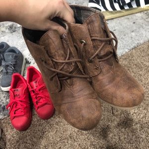 Maurice’s Booties. Never worn!